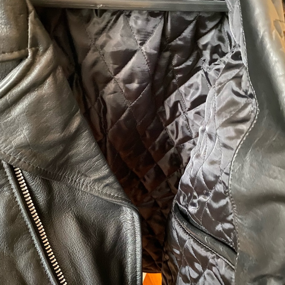 Leather Motorcycle ๐ ๐jacket size 52 - Picture 5 of 9